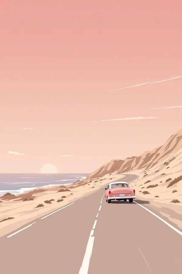 泡泡影视 沿海公路的黄昏 封面